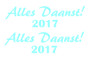 Carnaval Alles Daanst 2017 Flock Blauw - afb. 2