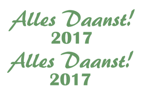 Carnaval Alles Daanst 2017 Flock Groen - afb. 2