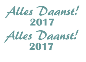 Carnaval Alles Daanst 2017 Flock Turquoise - afb. 2