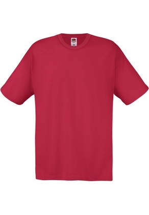 Heren T-shirt  Rood - afb. 1