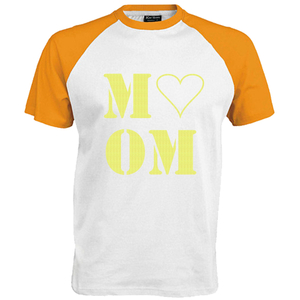 Love Mom Glitter Neon geel Glitter - afb. 1