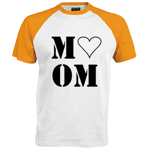 Love Mom Polyester Ondergrond Zwart - afb. 1