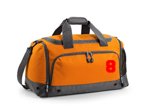 Set Tas nummers Strijkletters Fresh Flock Rood - afb. 1