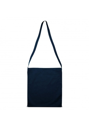 Shopper met lange hengsels in vele kleuren Marine Blauw - afb. 1