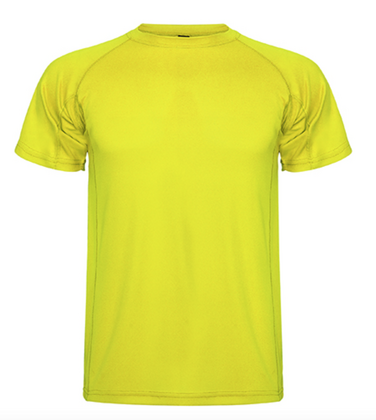 Sportshirt Kids Neon Geel - afb. 1