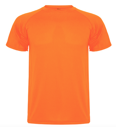 Sportshirt Kids Neon Oranje_ - afb. 2