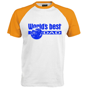 Worlds best Dad Design Carbon Blauw - afb. 1