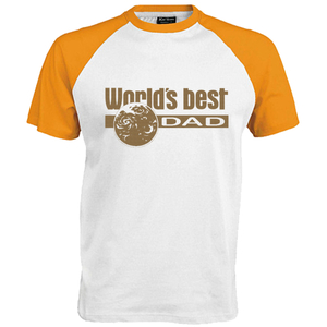 Worlds best Dad Design Carbon Goud - afb. 1