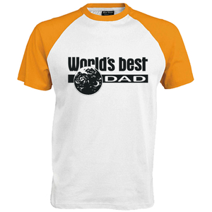 Worlds best Dad Design Carbon Zwart - afb. 1